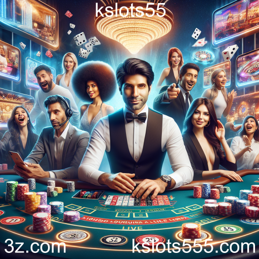 A Experiência do Cassino Ao Vivo no kslots55